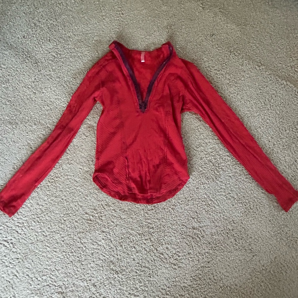 Free People Athletic Quarter Zip